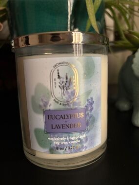 Bath & Body Works Eucalyptus Lavender candle 8 oz